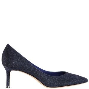 Nina Nina60 Classic Mid-Heel Pump Navy Women’s 9.5